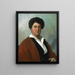 Portret Alexandra Dumasa - William Henry Powell — oprawiony obraz na ścianie