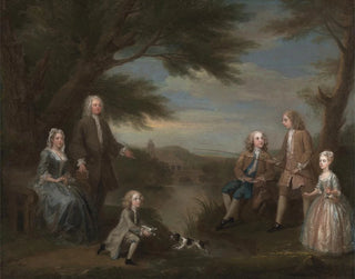 William Hogarth - John and Elizabeth Jeffreys and Their Children.webp