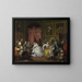 Le Mariage à la mode 4: La Toilette - William Hogarth — oprawiony obraz na ścianie