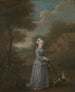 Miss Wood Williama Hogartha, około 1730 — widok dzieła