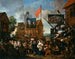 Foire de Southwark - William Hogarth — widok dzieła
