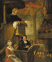 La Congrégation endormie - William Hogarth — widok dzieła