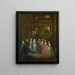 Ślub Stephena Beckinghama i Mary Cox - William Hogarth — oprawiony obraz na ścianie