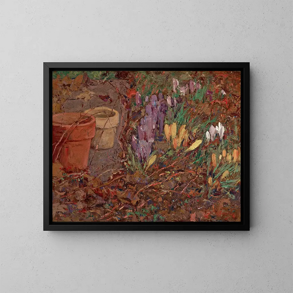 Crocus - William J. Forsyth — oprawiony obraz na ścianie