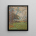 Chemin paysager vers les champs - William J. Forsyth — oprawiony obraz na ścianie