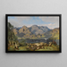 Derwentwater vers Borrowdale - William James Blacklock — oprawiony obraz na ścianie