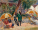 Plaża z postaciami w Bellport - William James Glackens — widok dzieła