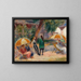 Plaża z postaciami w Bellport - William James Glackens — oprawiony obraz na ścianie