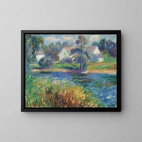 Staw Conway - William James Glackens — oprawiony obraz na ścianie