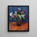 Kwiaty - William James Glackens — oprawiony obraz na ścianie