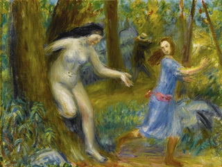 William James Glackens - Nymphet Series with Man.webp