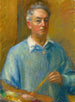 Autoportrait - William James Glackens — widok dzieła
