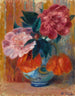 Tulipany i peonie w dzbanku - William James Glackens — widok dzieła