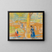 Kobiety z parasolką w Washington Square - William James Glackens — oprawiony obraz na ścianie