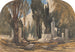 Przed mostem karawany w Smyrnie - William James Müller — widok dzieła