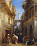 Scena uliczna w Kairze - William James Müller — widok dzieła