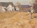 Karmienie kur - William Langson Lathrop — widok dzieła