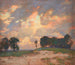 Le Bûcher - William Langson Lathrop — widok dzieła