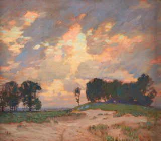 Le Bûcher - William Langson Lathrop — widok dzieła