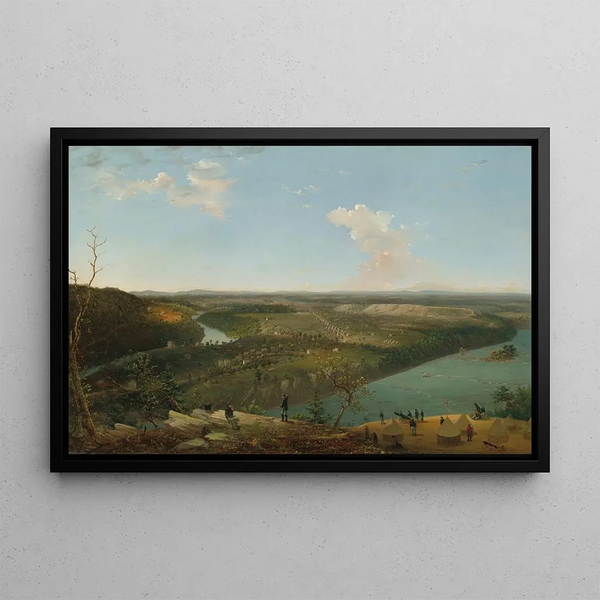 Maryland Heights, siedziba Harpers Ferry - William Macleod — oprawiony obraz na ścianie