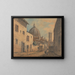 Ulica we Florencji z Duomo i Campanile w tle - William Marlow — oprawiony obraz na ścianie