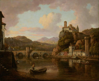 Zamek nad Rodanem, Francja - William Marlow — widok dzieła