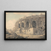 L'amphithéâtre de Nîmes - William Marlow — oprawiony obraz na ścianie