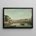 L'Arno w kierunku Ponte alle Grazie - William Marlow — oprawiony obraz na ścianie