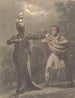 Hamlet i duch - William Marshall Craig — widok dzieła