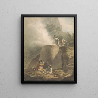 William Marshall Craig - Landscape with LimeKiln and Workmen.webp