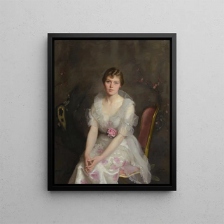 William McGregor Paxton - Portrait of Louise Converse Mrs Junius S Morgan III.webp
