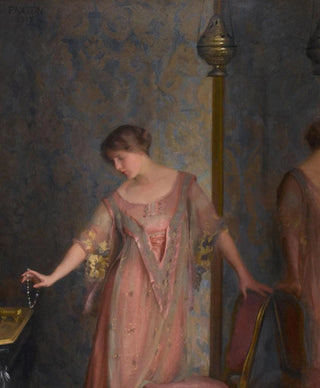 William McGregor Paxton - Rose and blue.webp