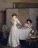 Liście herbaty - William McGregor Paxton — widok dzieła
