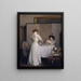 Liście herbaty - William McGregor Paxton — oprawiony obraz na ścianie