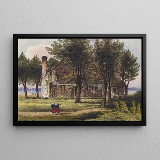 William McIlvaine - The Moore House near Yorktown Va Rear.webp