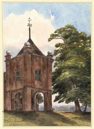 William McIlvaine - Tower of St Peters Church Va.webp