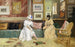 Przyjacielsza wizyta - William Merritt Chase — widok dzieła