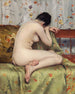 Nowoczesna Madeleine - William Merritt Chase — widok dzieła