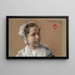 Tête d'une jeune fille - William Merritt Chase — oprawiony obraz na ścianie