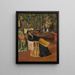 W studio - William Merritt Chase — oprawiony obraz na ścianie