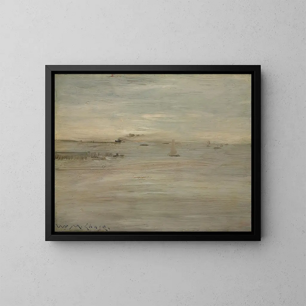 Marine - William Merritt Chase — oprawiony obraz na ścianie