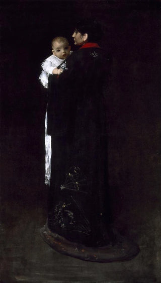 William Merritt Chase - Mother And Child.webp