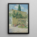 Orangerie de la villa Chase à Florence - William Merritt Chase — oprawiony obraz na ścianie