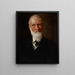 Portret mojego ojca David Hester Chase - William Merritt Chase — oprawiony obraz na ścianie