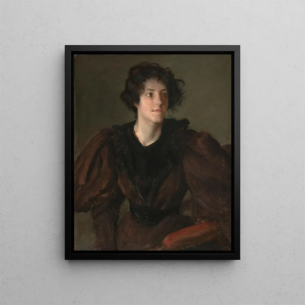 William Merritt Chase - Study Of A Young Woman.webp
