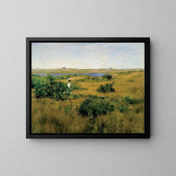 Lato na Shinnecock Hills - William Merritt Chase — oprawiony obraz na ścianie