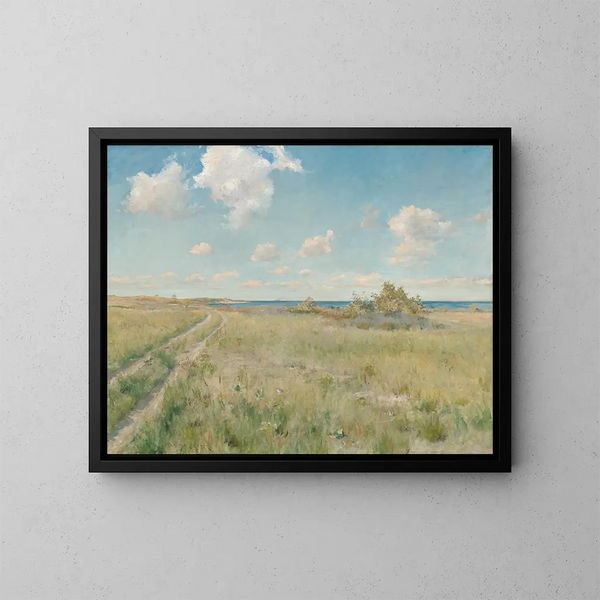 L'Ancienne Route vers la Mer - William Merritt Chase — oprawiony obraz na ścianie