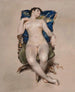 Nu bez tytułu opierający się na krześle - William Merritt Chase — widok dzieła