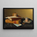 La table des banquiers - William Michael Harnett — oprawiony obraz na ścianie