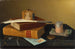 La table des banquiers - William Michael Harnett — widok dzieła